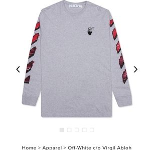 BRAND NEW OFF-WHITE LONG SLEEVE